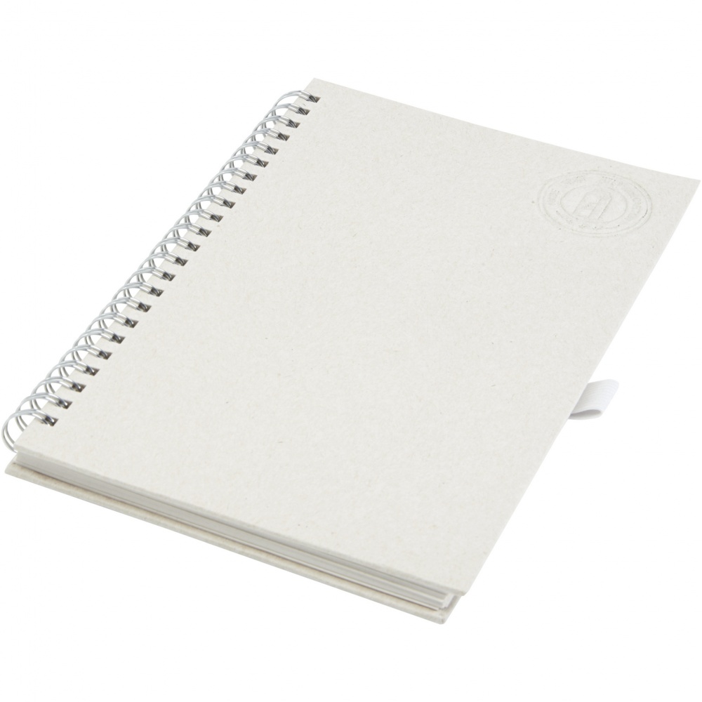 Logotrade advertising product image of: Dairy Dream A5 size reference recycled milk cartons spiral notebook