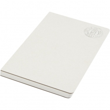 Logo trade promotional merchandise picture of: Dairy Dream A5 size reference recycled milk cartons spineless notebook