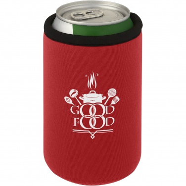 Logo trade business gift photo of: Vrie recycled neoprene can sleeve holder