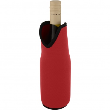 Logo trade promotional products image of: Noun recycled neoprene wine sleeve holder