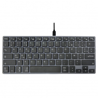 Logo trade promotional items picture of: Hybrid performance Bluetooth keyboard - AZERTY