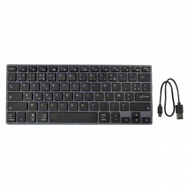 Logotrade business gift image of: Hybrid performance Bluetooth keyboard - AZERTY