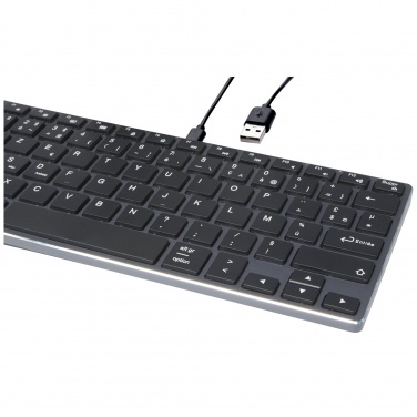 Logotrade business gift image of: Hybrid performance Bluetooth keyboard - AZERTY