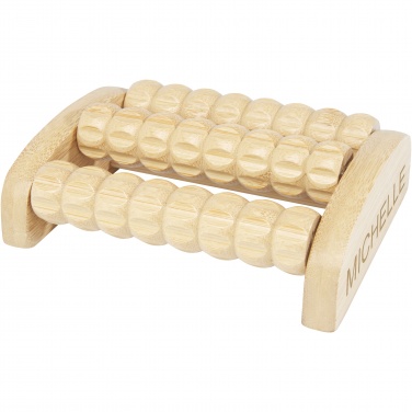 Logo trade promotional gift photo of: Venis bamboo foot massager