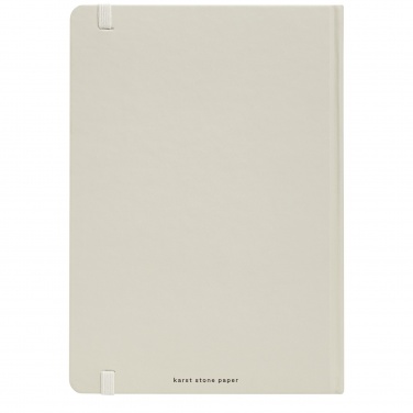 Logo trade corporate gifts picture of: Karst® A5 stone paper hardcover notebook - lined