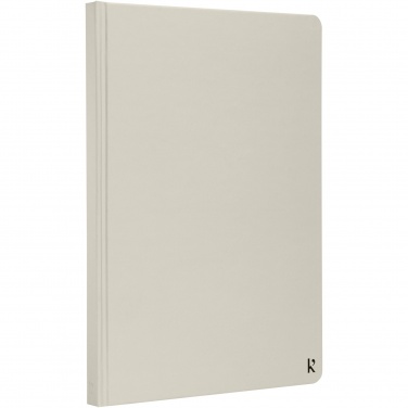 Logo trade promotional item photo of: Karst® A5 stone paper hardcover notebook - lined