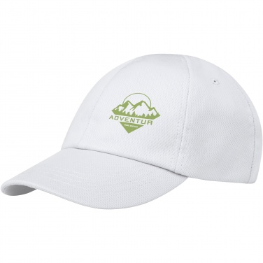 Logo trade promotional products image of: Cerus 6 panel cool fit cap