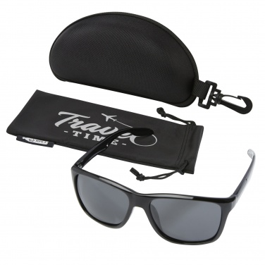 Logotrade promotional gift picture of: Eiger polarized sunglasses in recycled PET casing