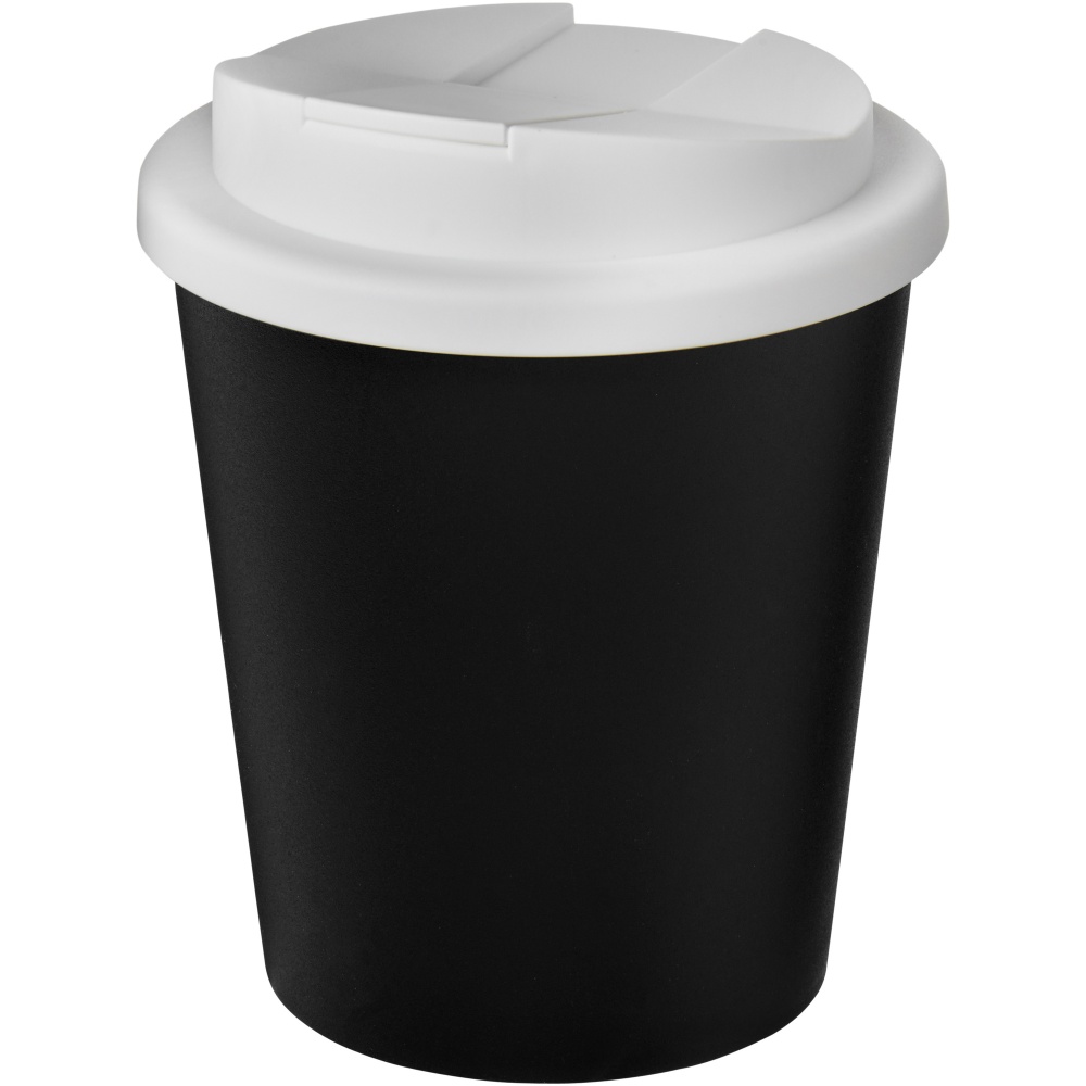 Logo trade promotional gifts picture of: Americano® Espresso Eco 250 ml recycled tumbler with spill-proof lid 