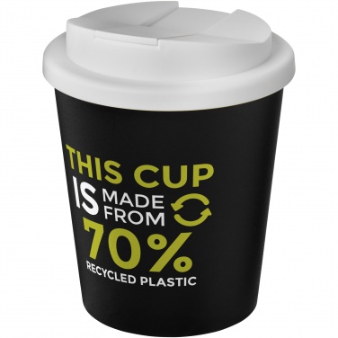 Logo trade promotional merchandise photo of: Americano® Espresso Eco 250 ml recycled tumbler with spill-proof lid 