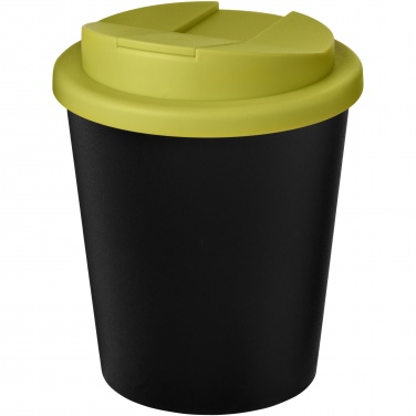 Logo trade corporate gifts image of: Americano® Espresso Eco 250 ml recycled tumbler with spill-proof lid 