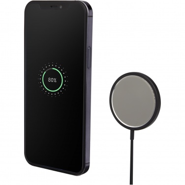 Logo trade promotional item photo of: Magclick 15W aluminium wireless charger