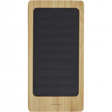 Logotrade corporate gifts photo of: Alata 8000 mAh bamboo solar power bank