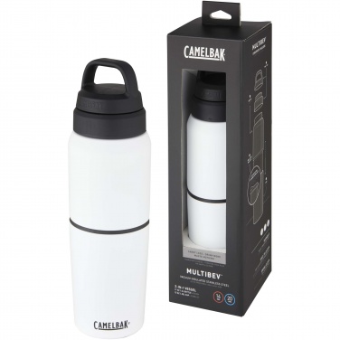 Logotrade promotional product image of: CamelBak® MultiBev vacuum insulated stainless steel 500 ml bottle and 350 ml cup