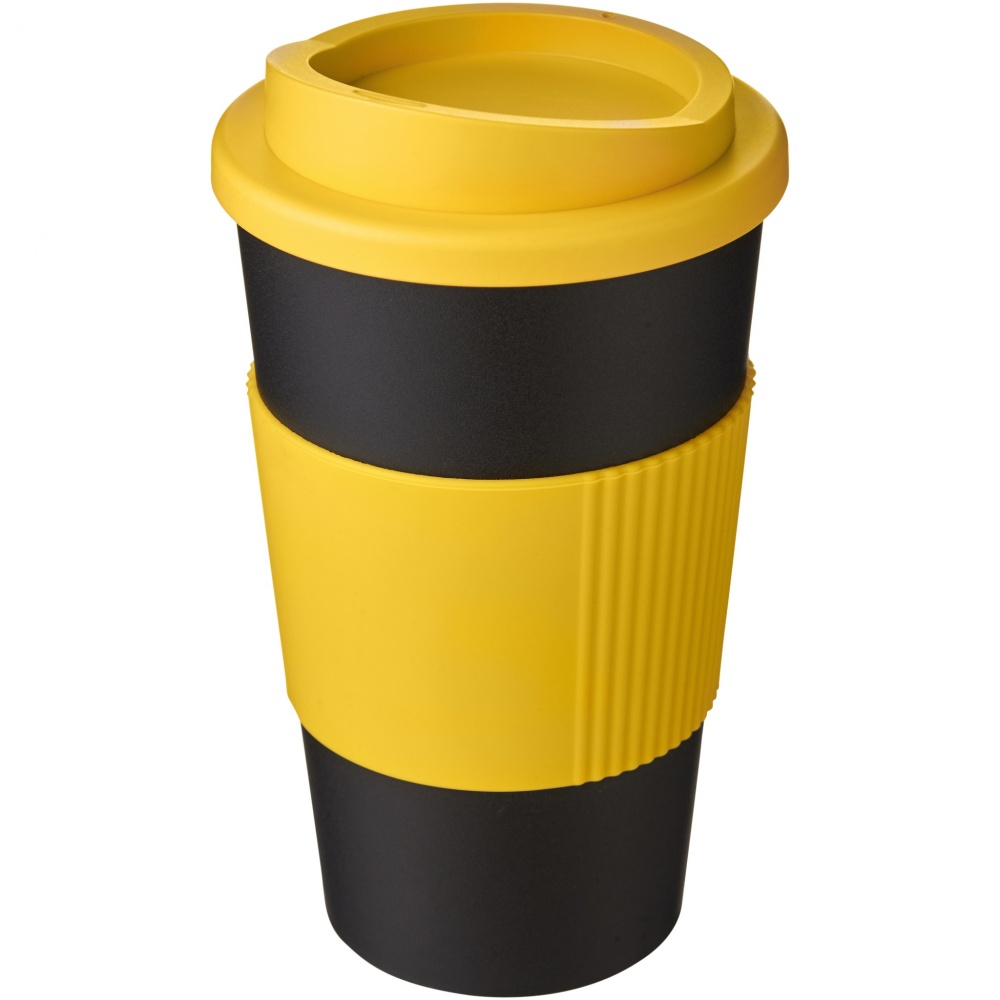 Logotrade promotional merchandise image of: Americano® 350 ml insulated tumbler with grip