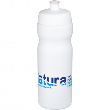 Logo trade promotional products image of: Baseline® Plus 650 ml bottle with sports lid