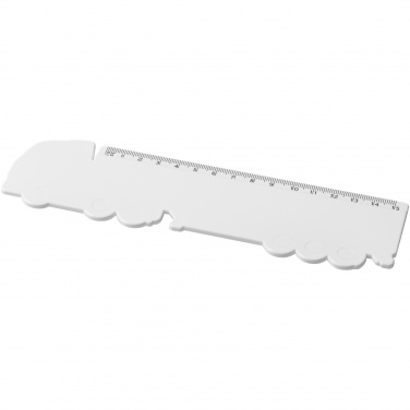 Logotrade corporate gifts photo of: Tait 15 cm lorry-shaped recycled plastic ruler