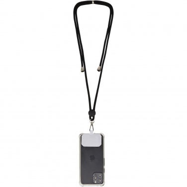 Logo trade promotional merchandise photo of: Kubi phone lanyard