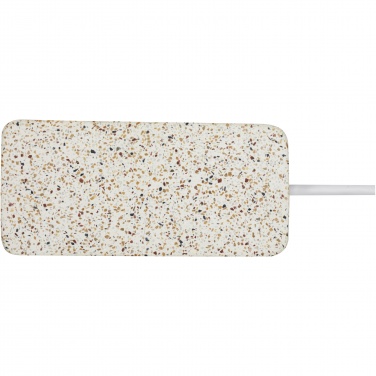 Logo trade advertising products image of: Terrazzo USB 2.0 hub