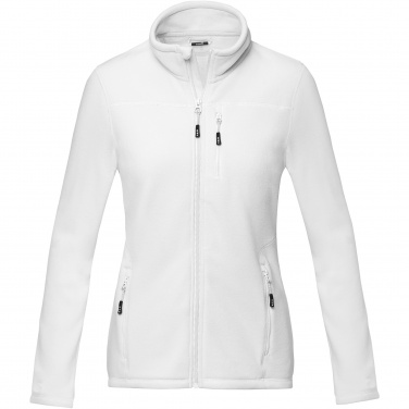 Logotrade promotional giveaway image of: Amber women's GRS recycled full zip fleece jacket