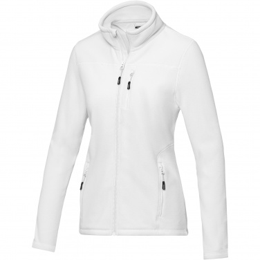 Logotrade business gift image of: Amber women's GRS recycled full zip fleece jacket