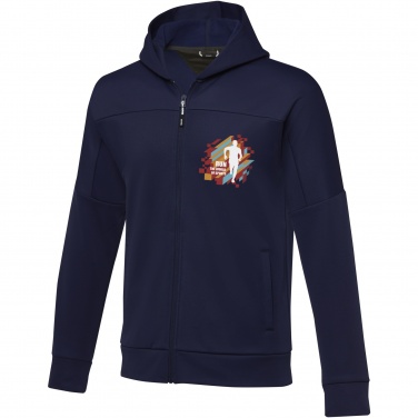 Logo trade promotional merchandise picture of: Nubia men's performance full zip knit jacket