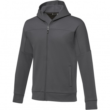 Logo trade promotional giveaway photo of: Nubia men's performance full zip knit jacket