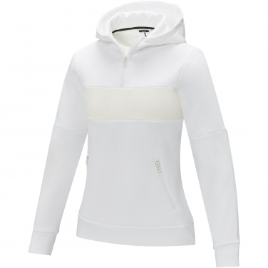 Logotrade promotional merchandise photo of: Sayan women's half zip anorak hooded sweater