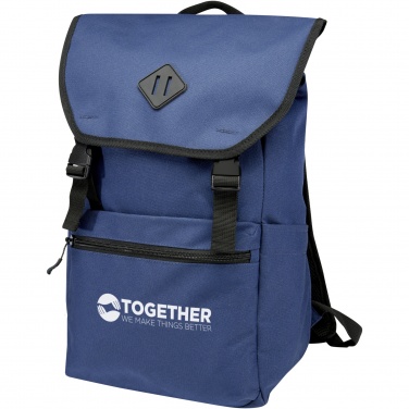 Logo trade promotional items image of: REPREVE® Our Ocean™ 15" GRS RPET laptop backpack 19L