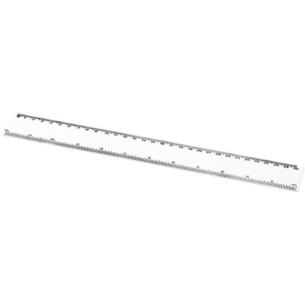 Logotrade corporate gift picture of: Refari 30 cm recycled plastic ruler