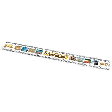 Logo trade promotional merchandise image of: Refari 30 cm recycled plastic ruler