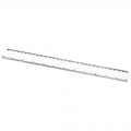 Refari 30 cm recycled plastic ruler, White