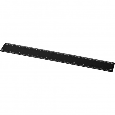 Logo trade promotional gifts image of: Refari 30 cm recycled plastic ruler