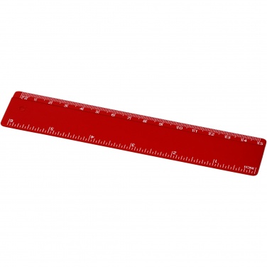 Logo trade advertising products picture of: Refari 15 cm recycled plastic ruler