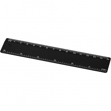 Logo trade promotional gifts image of: Refari 15 cm recycled plastic ruler