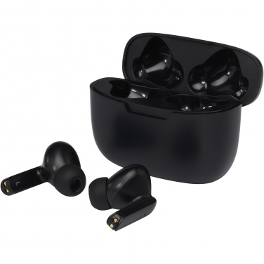 Logo trade promotional merchandise image of: Essos 2.0 True Wireless auto pair earbuds with case