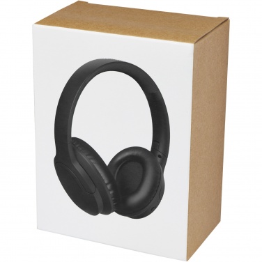 Logo trade promotional products image of: Loop recycled plastic Bluetooth® headphones