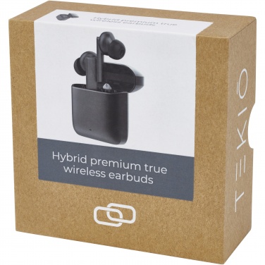 Logo trade promotional gifts image of: Hybrid premium True Wireless earbuds