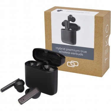 Logo trade corporate gifts image of: Hybrid premium True Wireless earbuds