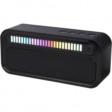 Logo trade corporate gifts image of: Music Level 5W RGB mood light Bluetooth® speaker