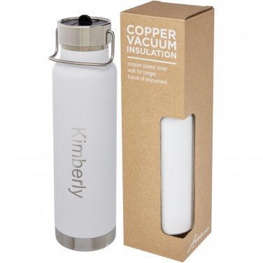 Logo trade promotional merchandise photo of: Thor 750 ml copper vacuum insulated sport bottle