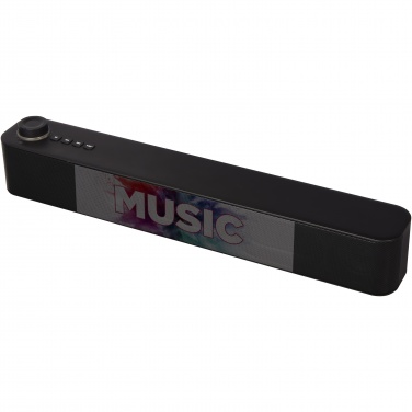 Logo trade corporate gifts picture of: Hybrid 2 x 5W premium Bluetooth® sound bar