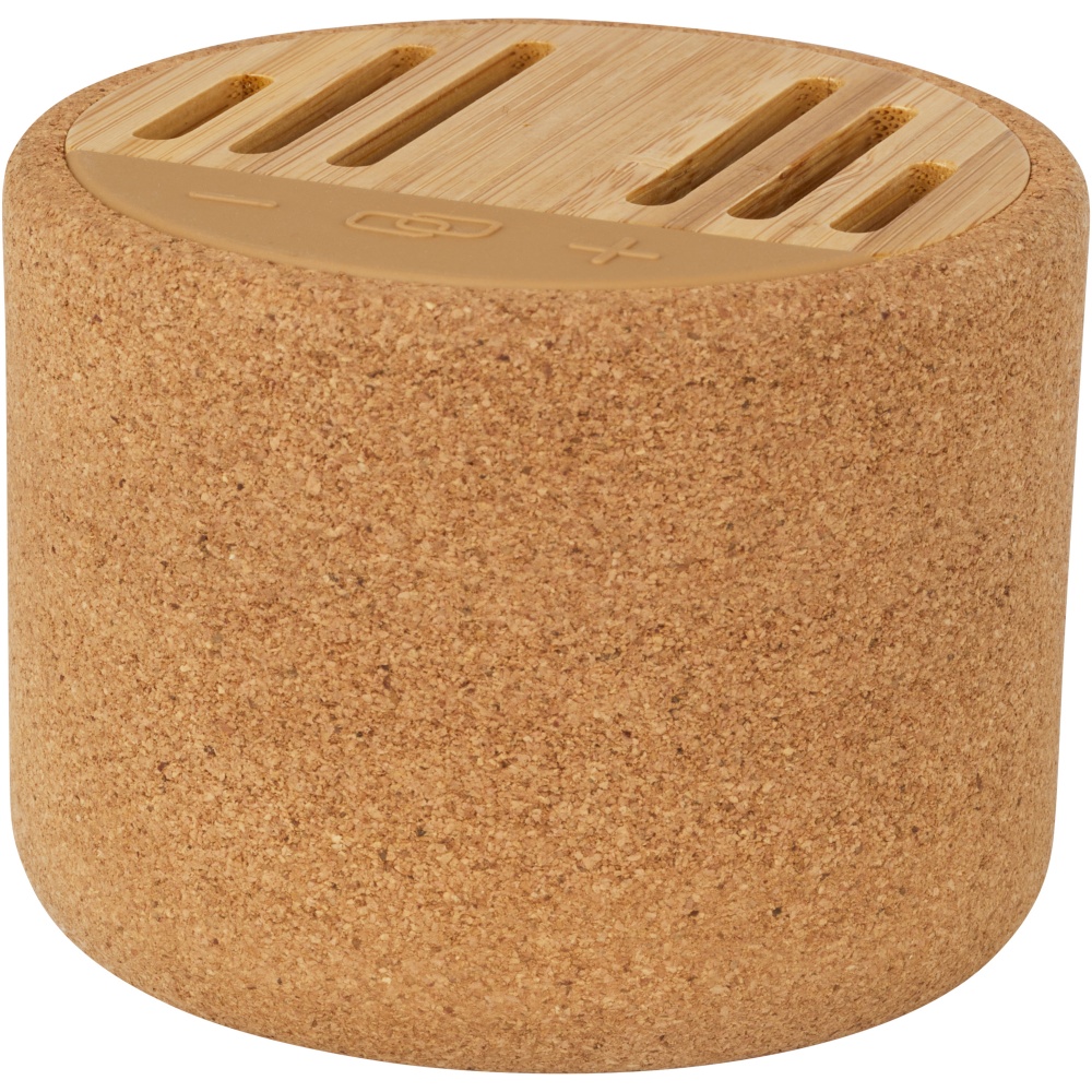 Logo trade promotional gift photo of: Cerris 5W cork Bluetooth® speaker