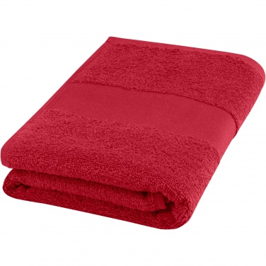 Logo trade corporate gifts image of: Charlotte 450 g/m² cotton towel 50x100 cm