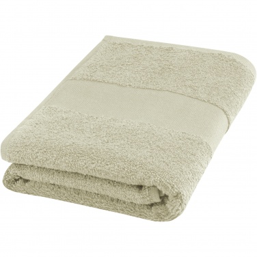 Logo trade corporate gifts image of: Charlotte 450 g/m² cotton towel 50x100 cm