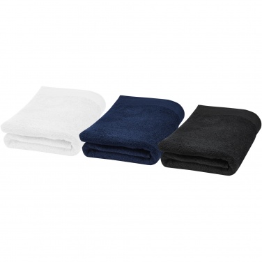 Logo trade corporate gift photo of: Nora 550 g/m² cotton towel 50x100 cm