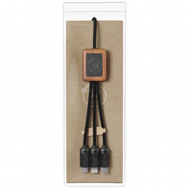 Logotrade promotional merchandise picture of: SCX.design C29 3-in-1 bamboo cable