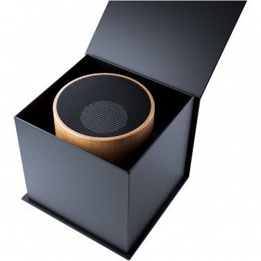 Logotrade corporate gift image of: SCX.design S27 3W wooden ring speaker