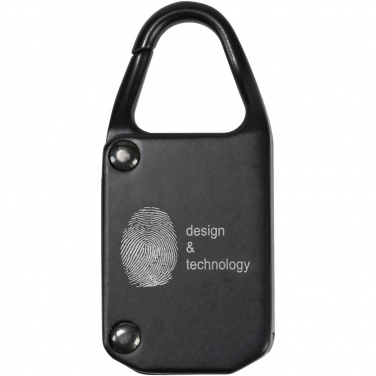 Logo trade promotional gift photo of: SCX.design T10 fingerprint padlock