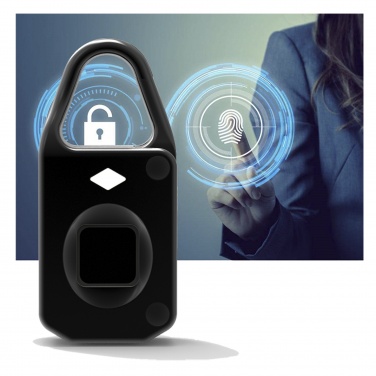 Logotrade promotional merchandise picture of: SCX.design T10 fingerprint padlock